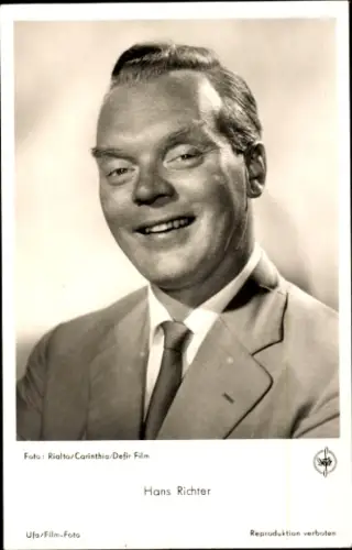 Ak Schauspieler Hans Richter, Film Holiday am Wörthersee