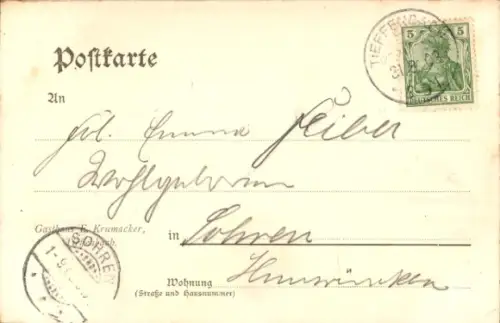 Ak Tieffenbach Elsass Bas Rhin, Gesamtansicht