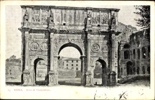 Ak Roma Rom Lazio, Arco di Costantino,   Architektur, 
