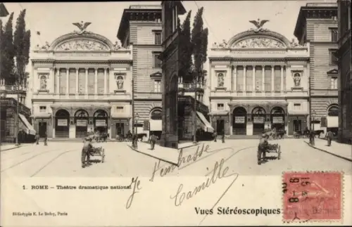 Stereo Ak Roma Rom Lazio, Theatre dramatique national