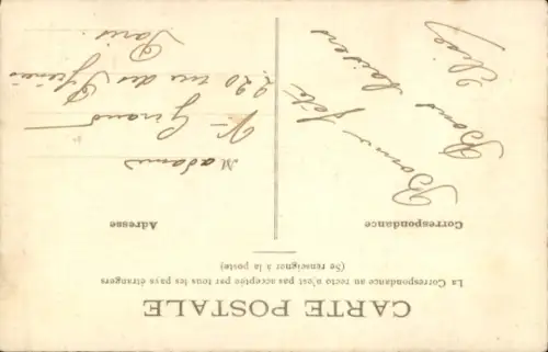 Handgemalt Ak Schwalbe, Blumen