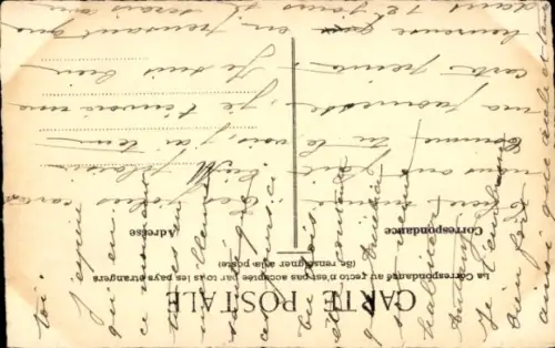 Handgemalt Ak Mohnblumen