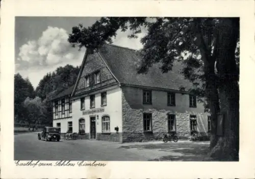 Ak Gimborn Marienheide im Bergischen Land, Gasthof Zum Schloß Gimborn