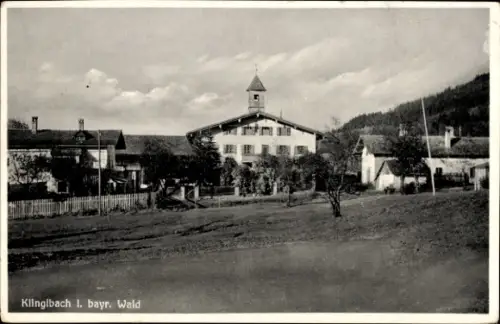 Ak Klinglbach St. Englmar in Niederbayern, Teilansicht