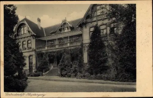 Ak Bentlage Rheine in Nordrhein Westfalen, Gertrudenstift, Erholungsheim und Exerzitienhaus