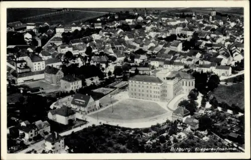 Ak Bitburg in der Eifel, Fliegeraufnahme