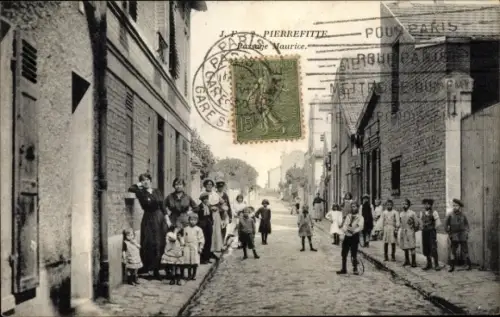 Ak Pierrefitte Seine Saint Denis, Passage Maurice
