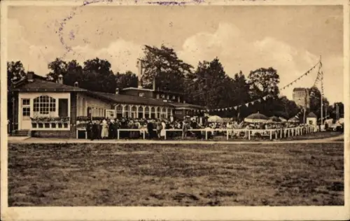 Ak Potsdam, Wirtshaus Luftschiffhafen