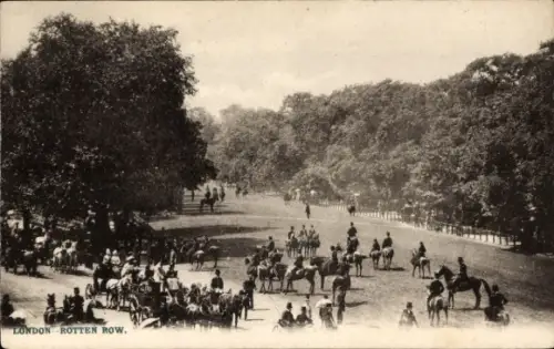 PC London City England, Rotten Row, Hyde Park