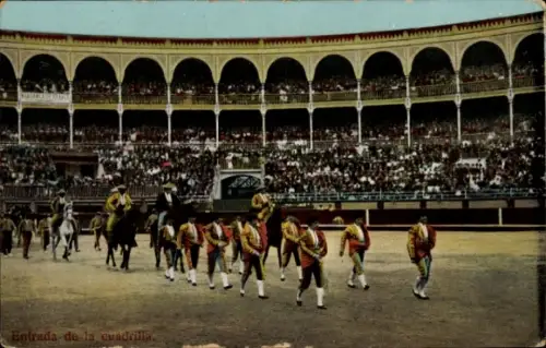 Ak Stierkampf, Entrada de la cuadrilla