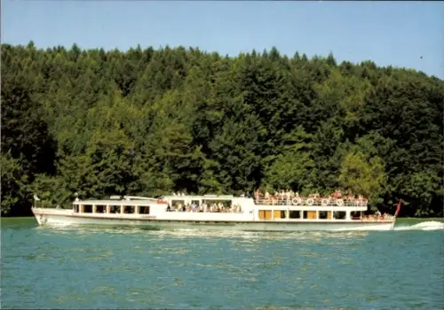 Ak Schweiz, Motorschiff Stein am Rhein