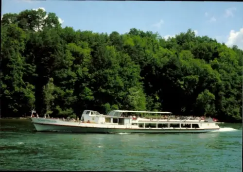 Ak Schweiz, Motorschiff Schaffhausen