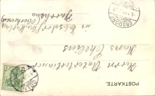 Ak Köln am Rhein, Martinstraße