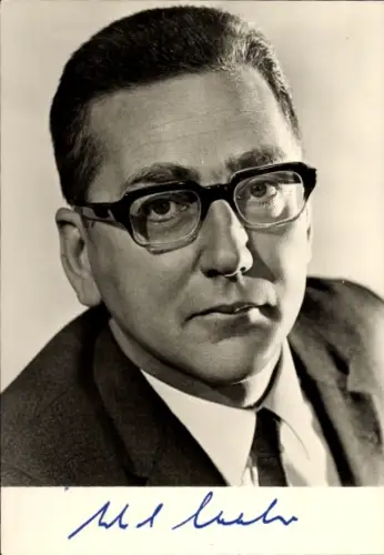 Ak Dr. Erhard Eppler, Bundesminister für wirtschaftliche Zusammenarbeit