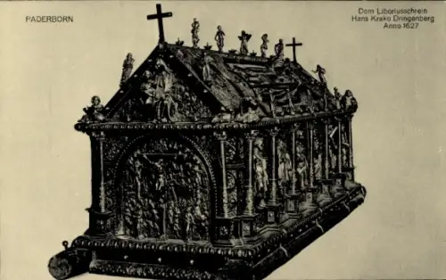 Ak Paderborn in Westfalen, Dom Liboriusschrein, Hans Krako Dringenberg, Anno 1627, Paderborn