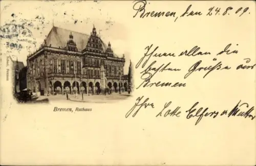 Ak Bremen, Rathaus