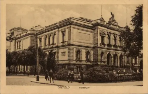 Ak Krefeld am Niederrhein, Museum