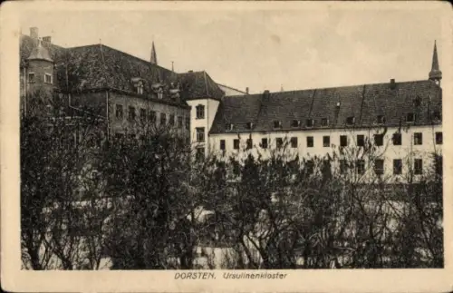 Ak Dorsten in Westfalen, Ursulinenkloster