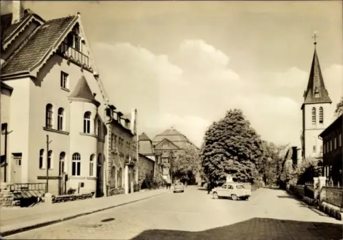 Ak Sömmerda im Thüringer Becken, Weißenseer Straße