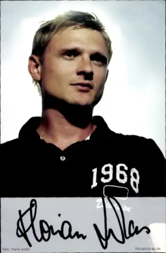 Ak Schauspieler Florian Lukas, Portrait, Autogramm