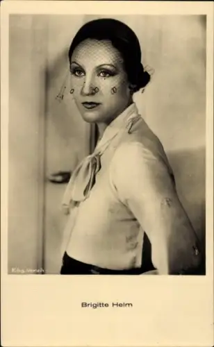 Ak Schauspielerin Brigitte Helm, Die Gräfin von Monte Christo