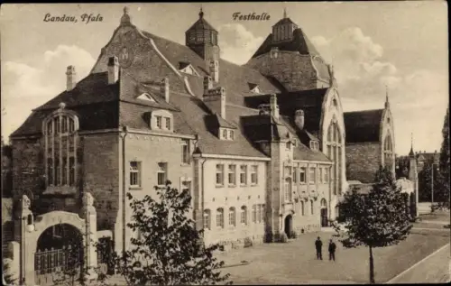 Ak Landau in der Pfalz, Festhalle