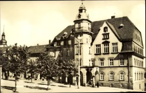Ak Treuen im Vogtland, Rathaus