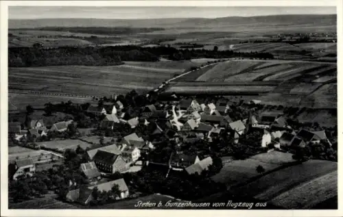 Ak Stetten Gunzenhausen in Mittelfranken, Fliegeraufnahme