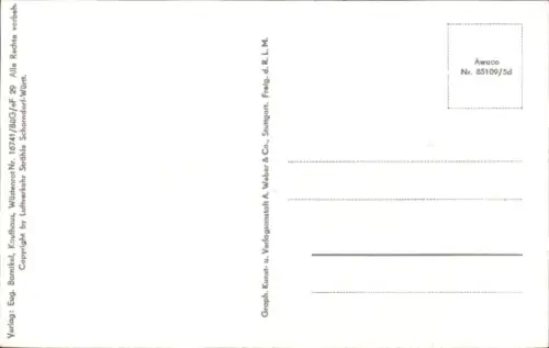 Ak Wüstenrot in Württemberg, Luftaufnahme von  ländliche Umgebung, Häuseransicht, Flugzeugperspek