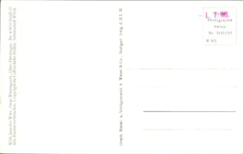 Ak Oberderdingen im Kraichgau Württemberg, Fliegeraufnahme