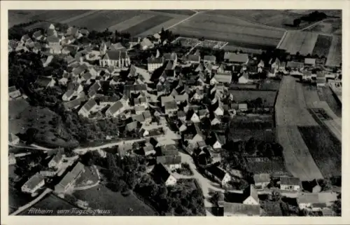 Ak Altheim Alb Württemberg, Fliegeraufnahme