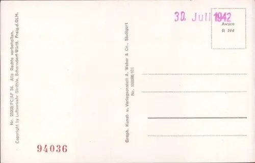 Ak Altheim Alb Württemberg, Fliegeraufnahme