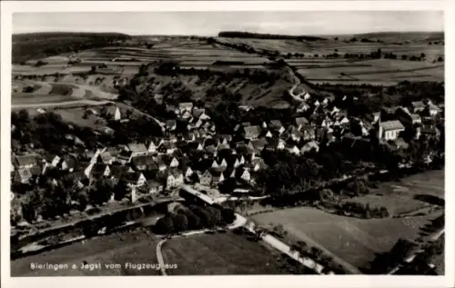 Ak Bieringen Schöntal in Württemberg, Luftaufnahme