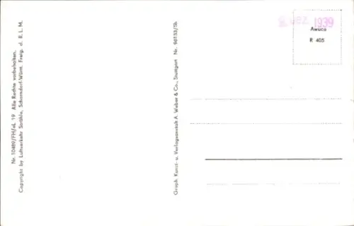 Ak Gröningen Satteldorf in Württemberg, Fliegeraufnahme