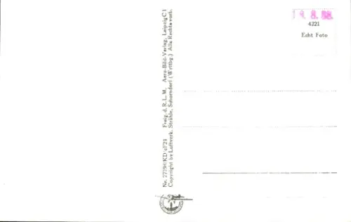 Ak Erling Andechs in Oberbayern, Luftaufnahme von Kloster Andechs, Ammersee,  Schwarz-Weiß