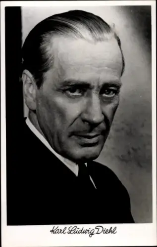 Foto Schauspieler Karl Ludwig Diehl, Portrait