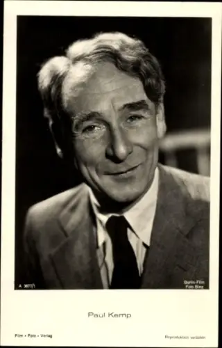 Ak Schauspieler Paul Kemp, Berlin Film, Portrait
