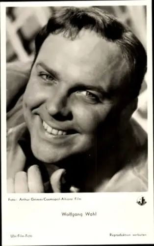 Ak Schauspieler Wolfgang Wahl, Portrait, Das Liebesleben des schönen Franz