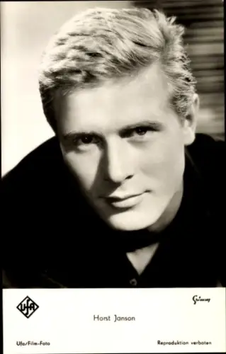 Ak Schauspieler Horst Janson, Portrait