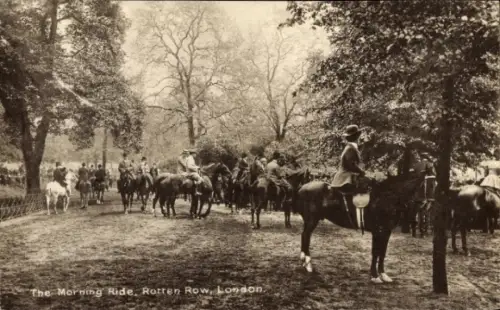 PC London City England, Morning Ride, Rotten Row