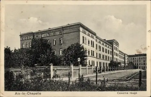 Ak Aachen, Aix la Chapelle, Rote Kaserne