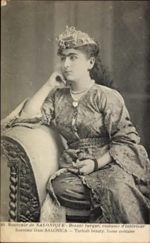 Ak Thessaloniki Griechenland, Türkische Schönheit