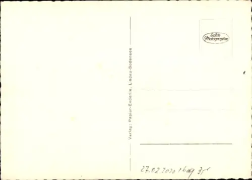 Ak Lindau am Bodensee Schwaben, Inneres der Stefanskirche