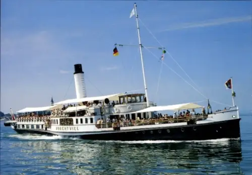 Ak Bodensee, Dampfer Hohentwiel