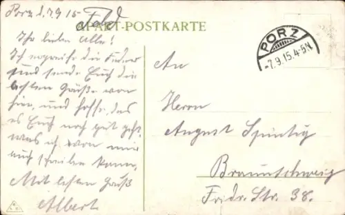 Ak Cöln Köln am Rhein, Kaiser Friedrich Denkmal