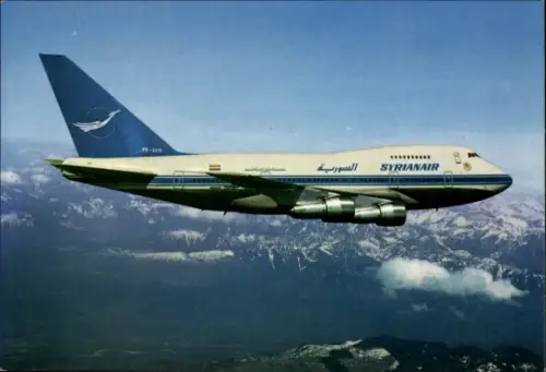 Ak Syrian Airlines, Flugzeug Boeing 747 SP
