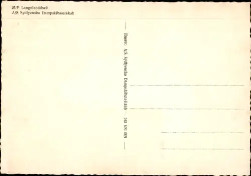 Ak Fährschiff Langelandsbælt, Sydfyenske Dampskibsselskab