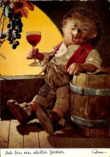Ak Mecki der Igel, Ich bin ein stiller Zecher