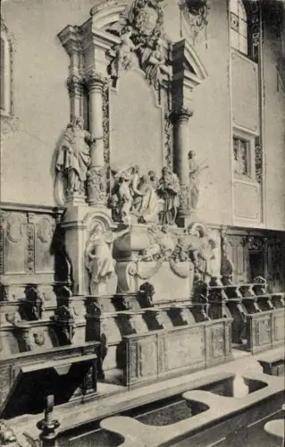 Ak Paderborn in Westfalen, Grabdenkmal Ferdinand von Fürstenberg, Franziskaner-Kirche, Paderborn