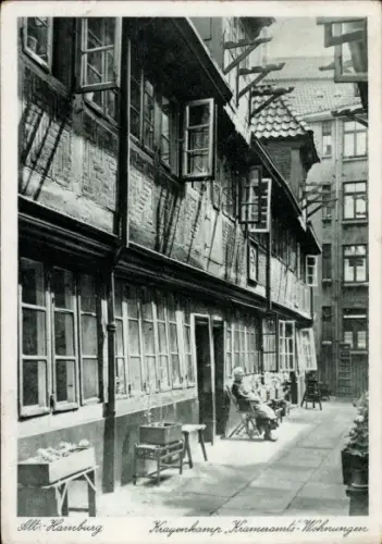 Ak Hamburg, Krayenkamp, Krameramts Wohnungen